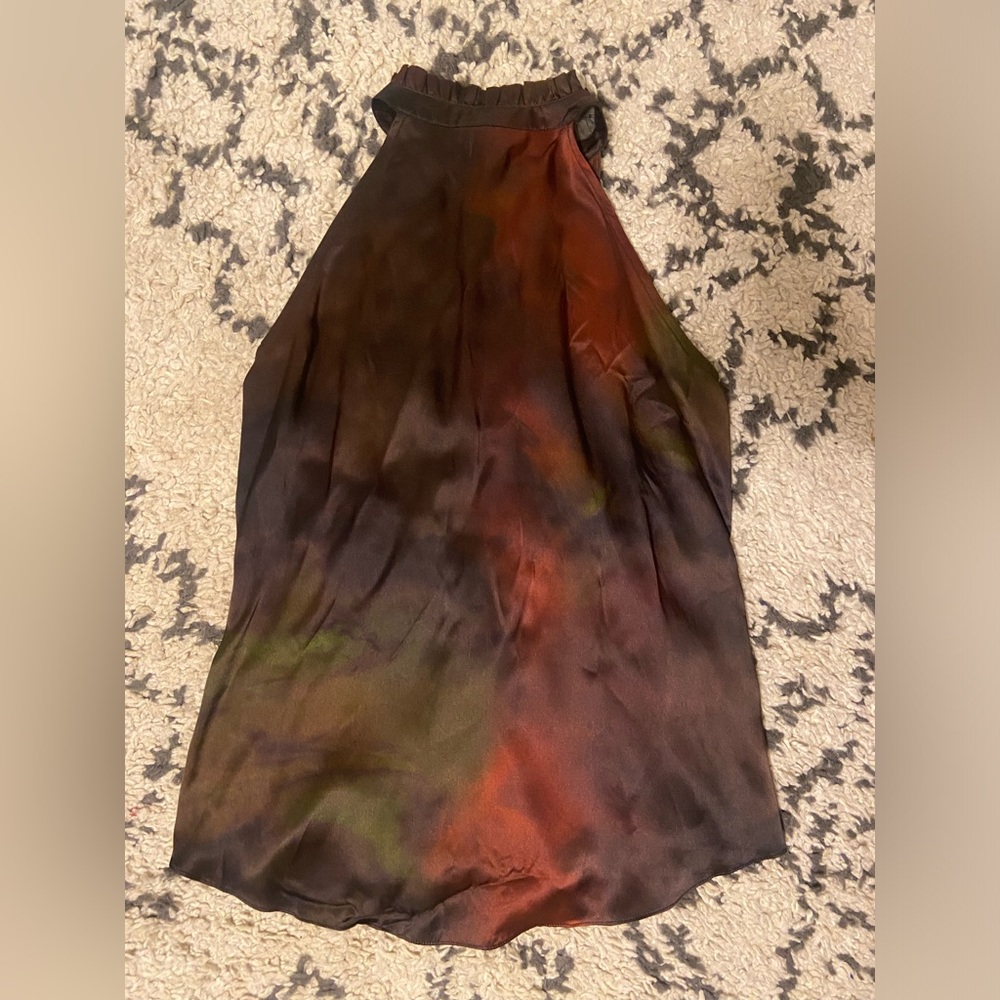 GO BY GO SILK Gradient Silk Top